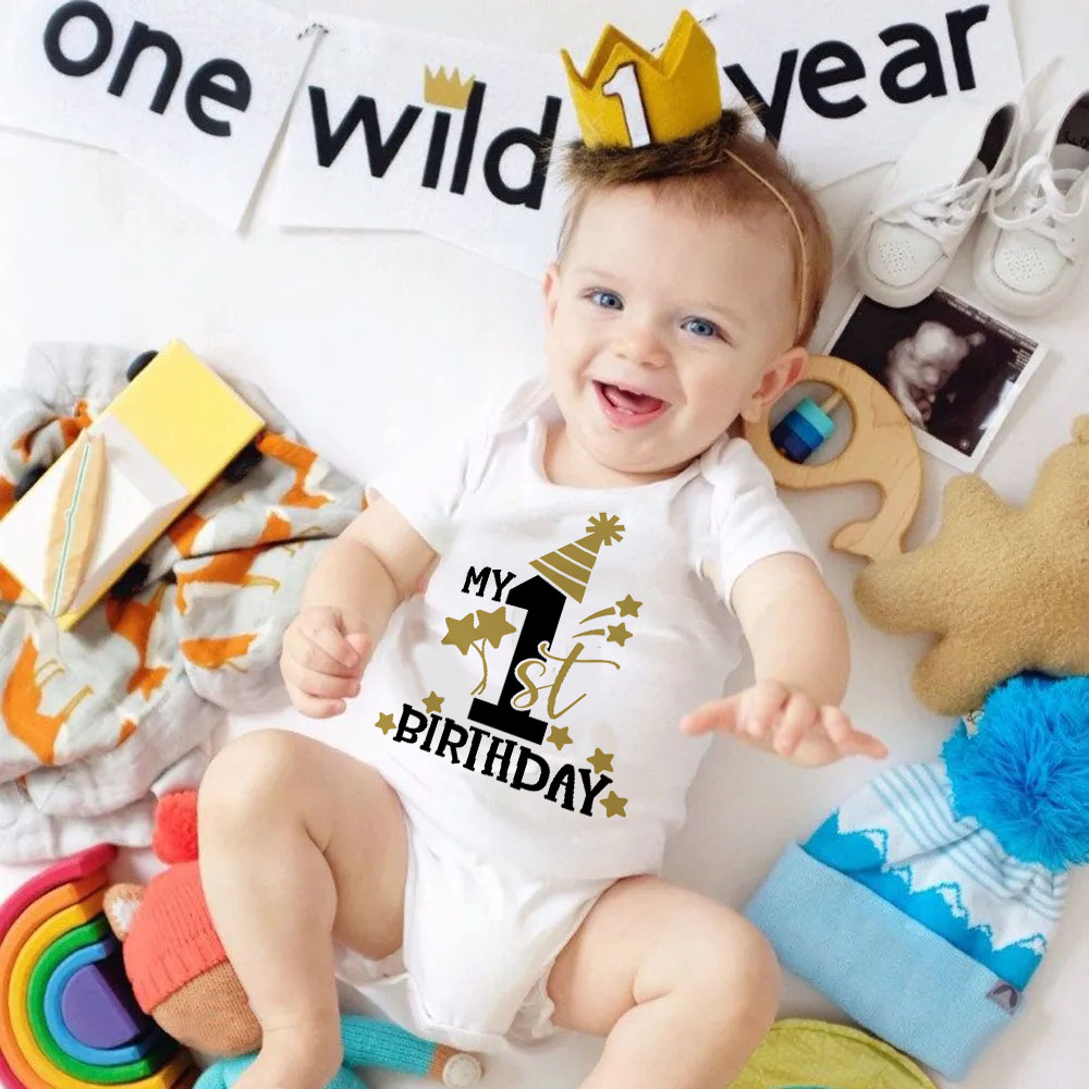 My 1st Birthday Newborn Romper - đánh giá và giá Baby Products Essential