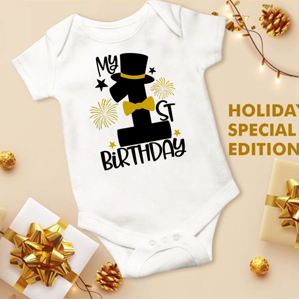 My 1st Birthday Newborn Romper - đánh giá và giá Baby Products Essential