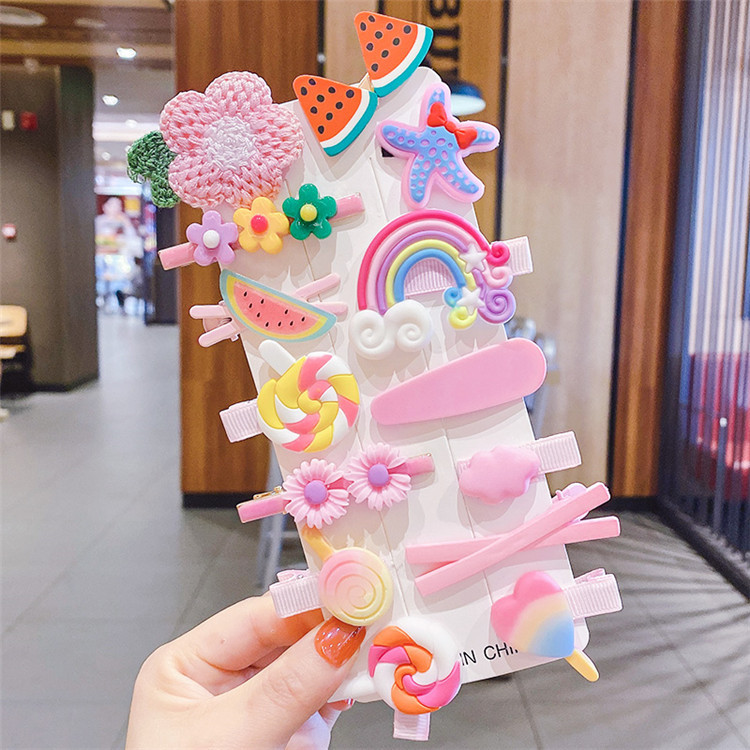 14pcs Set Of Hair Clips For Gi - đánh giá và giá Baby Products Lotion