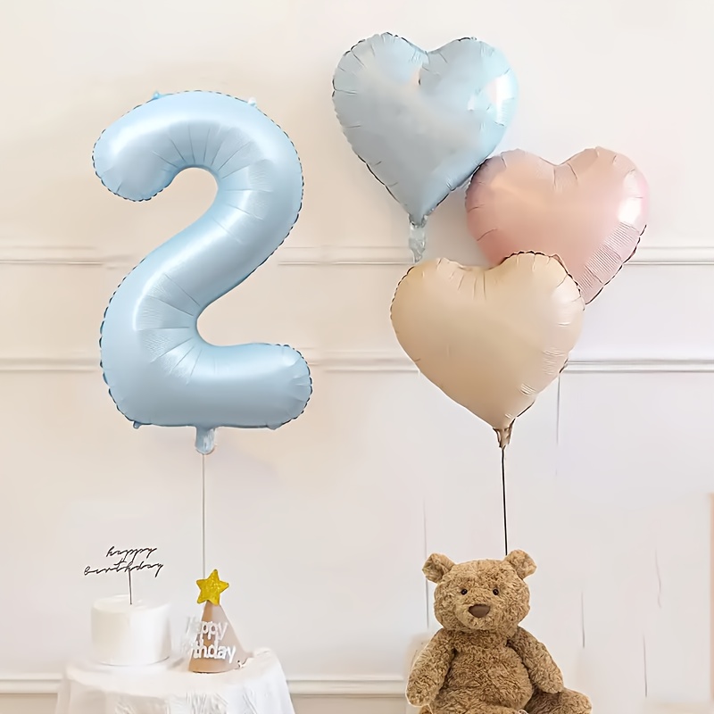 4Pcs Baby Blue Number Birthday - đánh giá và giá Baby Products Lotion