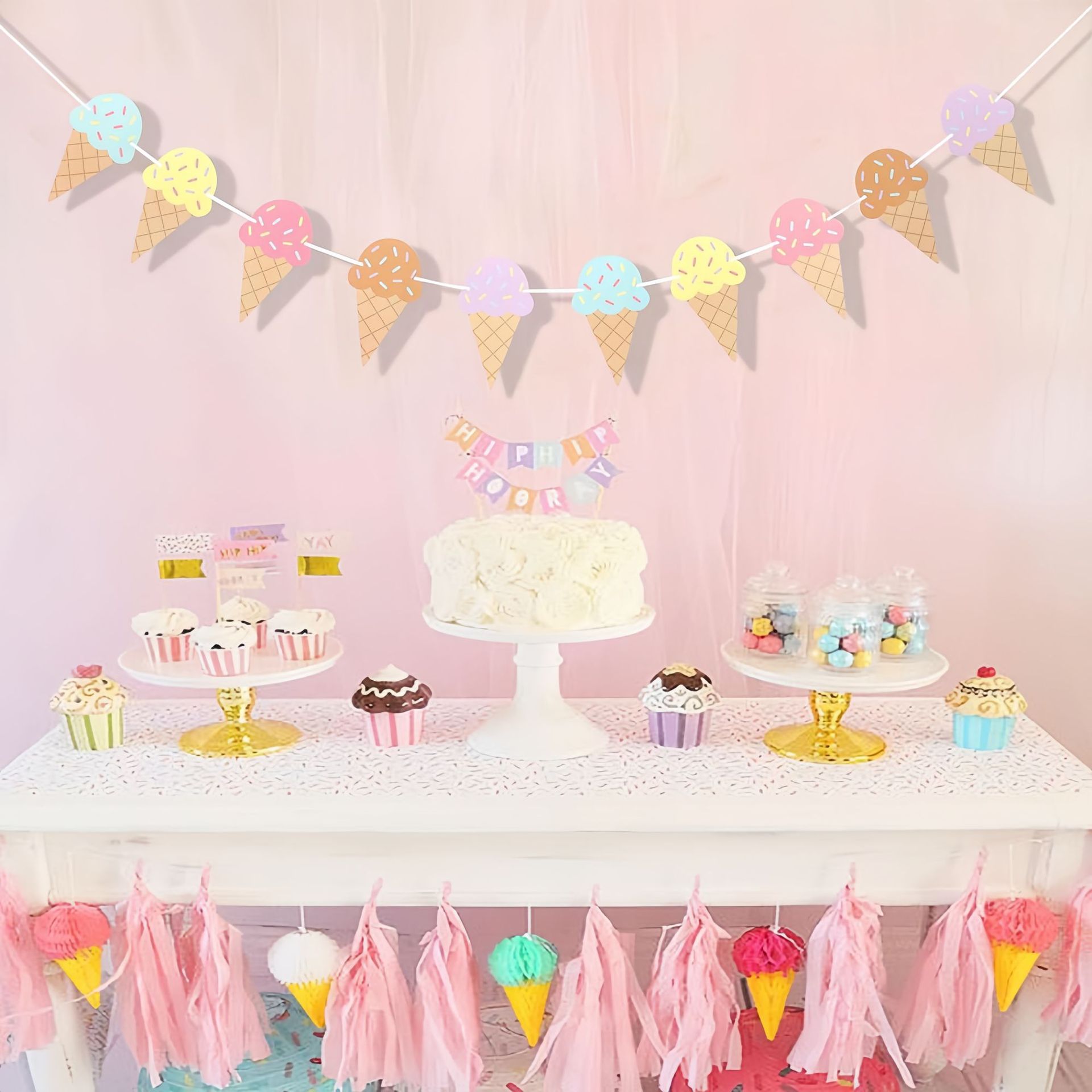 Sweet Ice Cream Theme Paper Ba - đánh giá và giá Baby Products Lotion