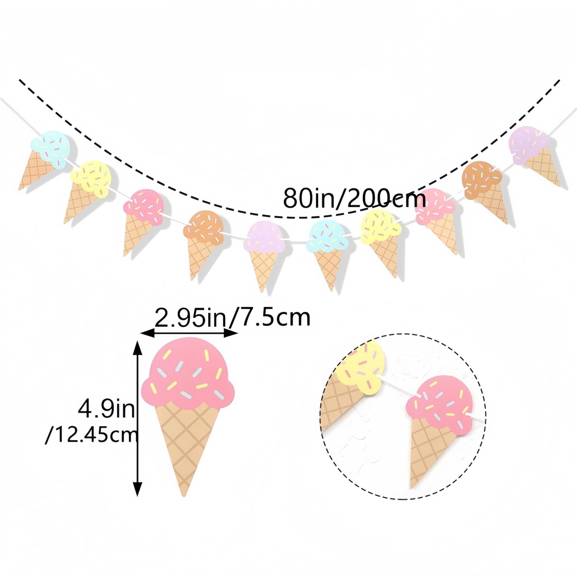 Sweet Ice Cream Theme Paper Ba - đánh giá và giá Baby Products Lotion