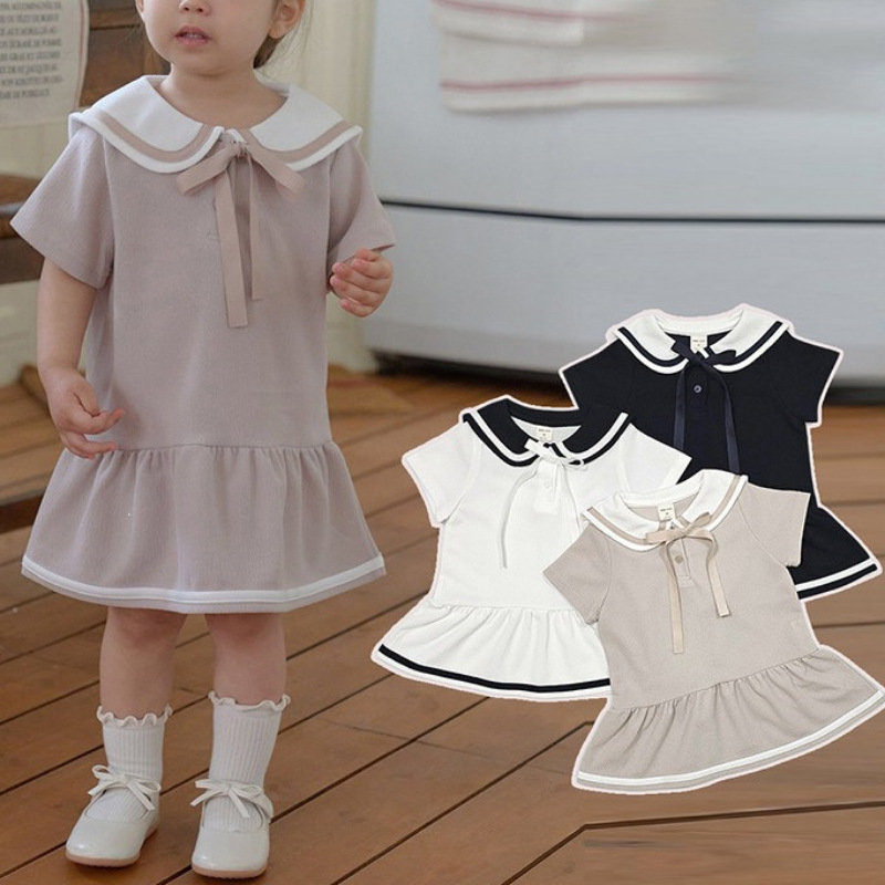 Girl's Baby Collar Dress 2026  - đánh giá và giá Baby Products Korean