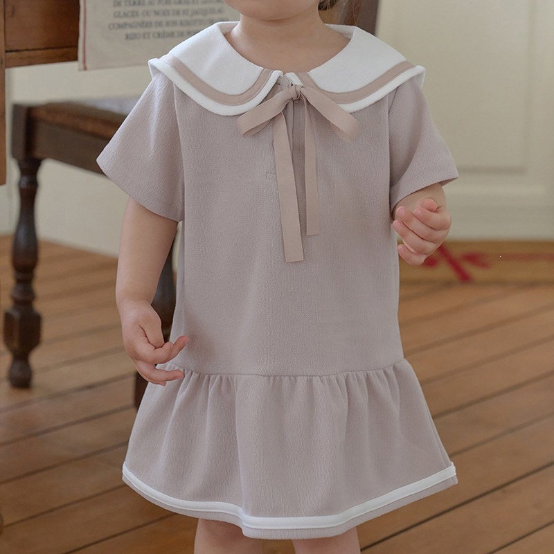 Girl's Baby Collar Dress 2026  - đánh giá và giá Baby Products Korean