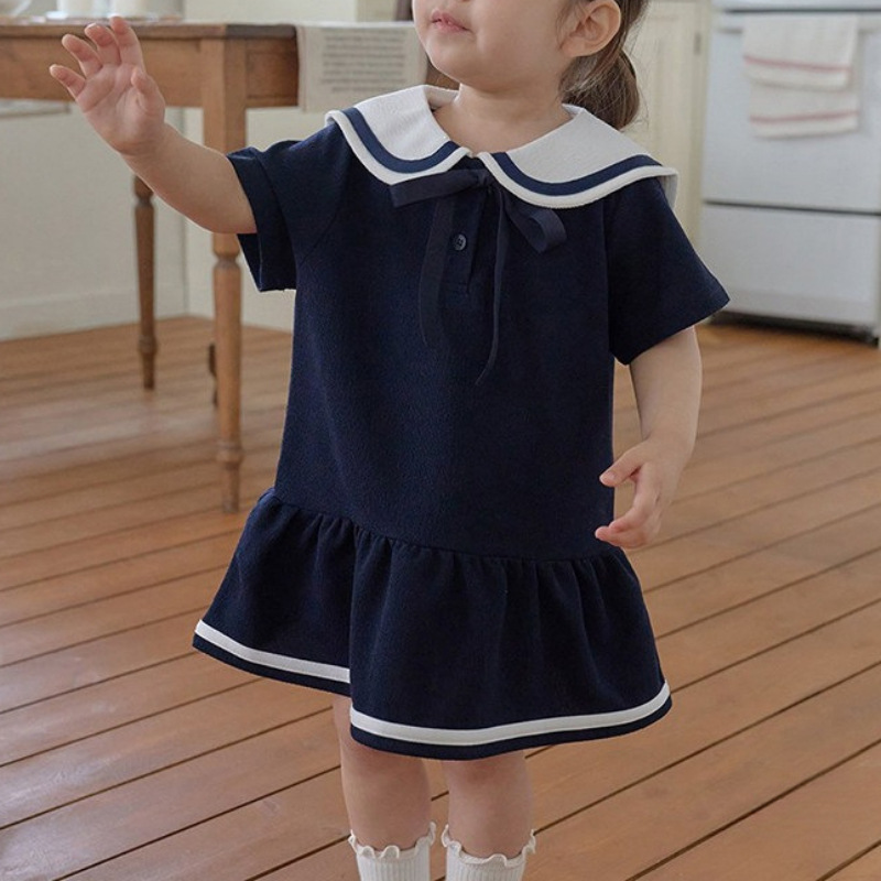 Girl's Baby Collar Dress 2026  - đánh giá và giá Baby Products Korean
