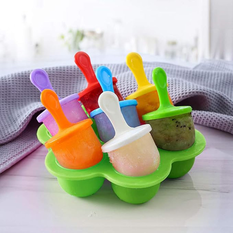 1pc 7 Holes DIY Ice Cream Pops - đánh giá và giá Baby Products Lotion